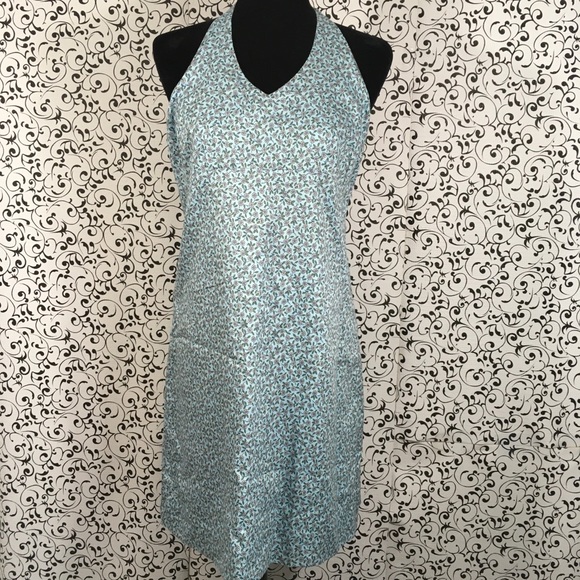 J. Crew Dresses & Skirts - J.Crew Blue Floral Halter Dress
